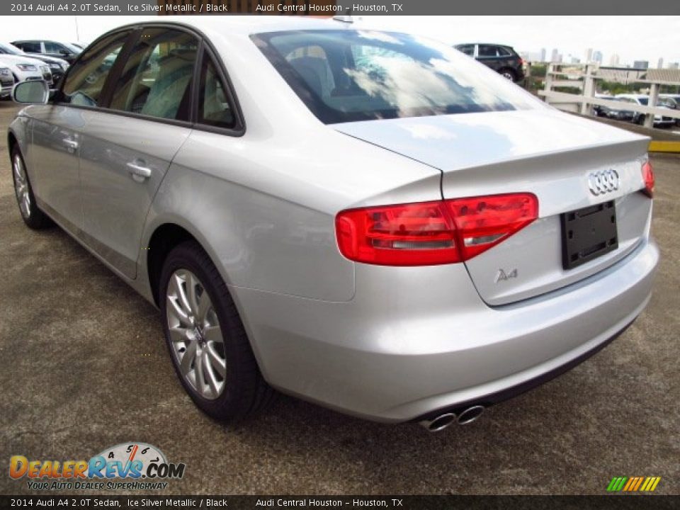 2014 Audi A4 2.0T Sedan Ice Silver Metallic / Black Photo #4