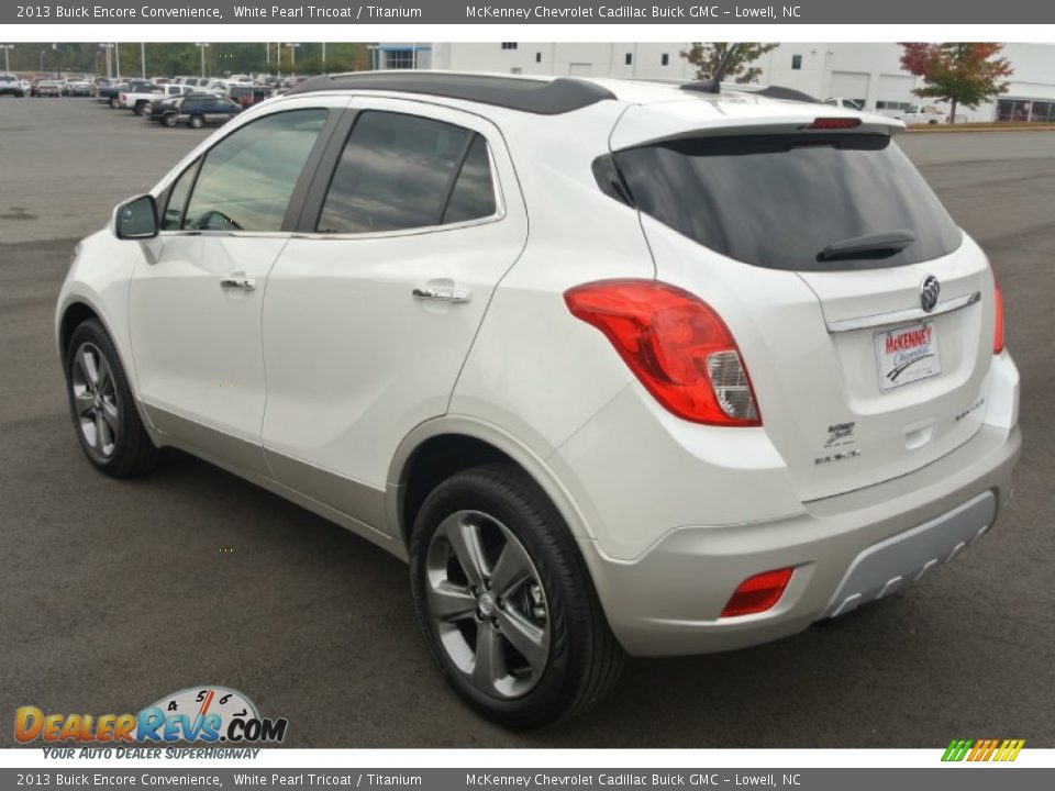 2013 Buick Encore Convenience White Pearl Tricoat / Titanium Photo #4