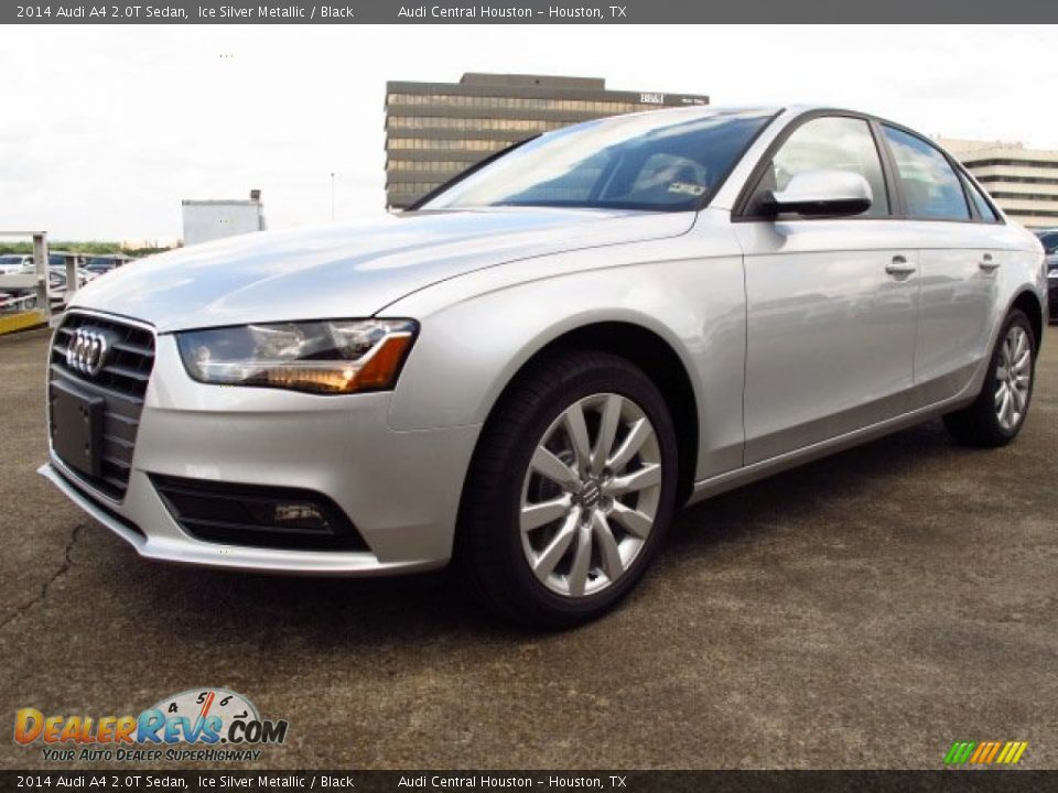 2014 Audi A4 2.0T Sedan Ice Silver Metallic / Black Photo #5