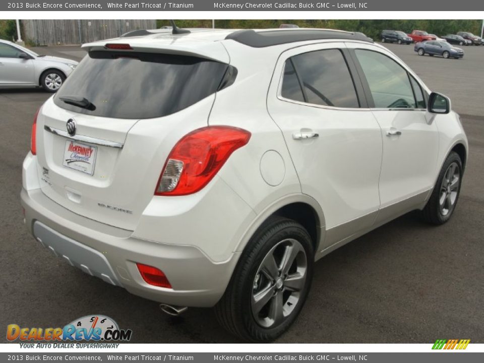 2013 Buick Encore Convenience White Pearl Tricoat / Titanium Photo #5