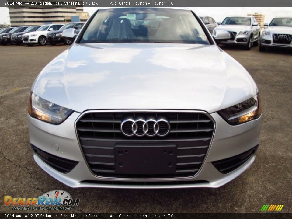 2014 Audi A4 2.0T Sedan Ice Silver Metallic / Black Photo #6