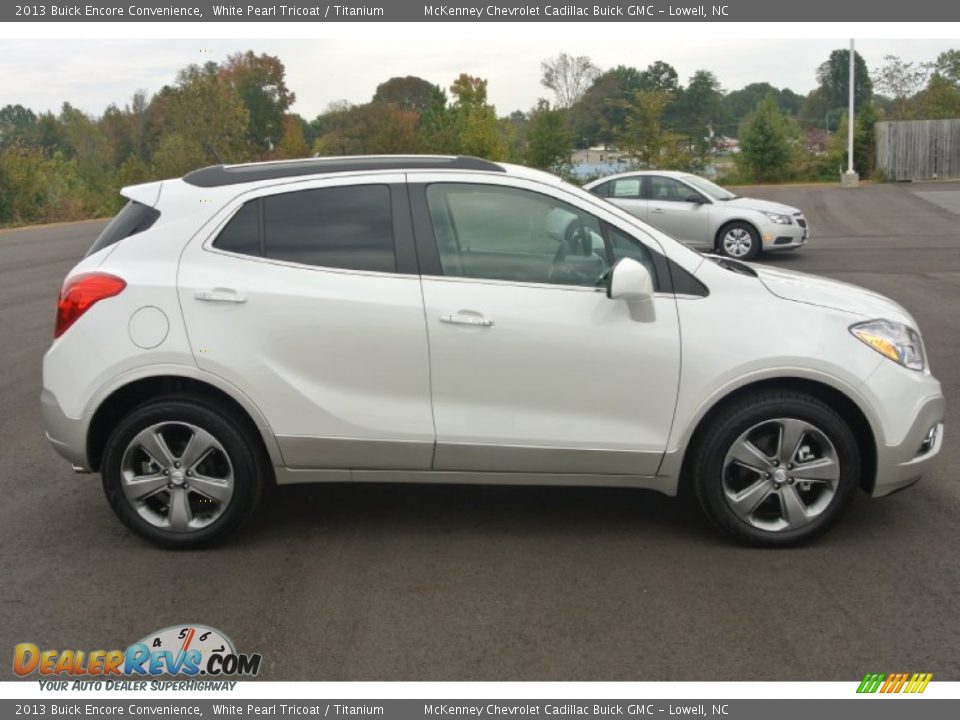 2013 Buick Encore Convenience White Pearl Tricoat / Titanium Photo #6