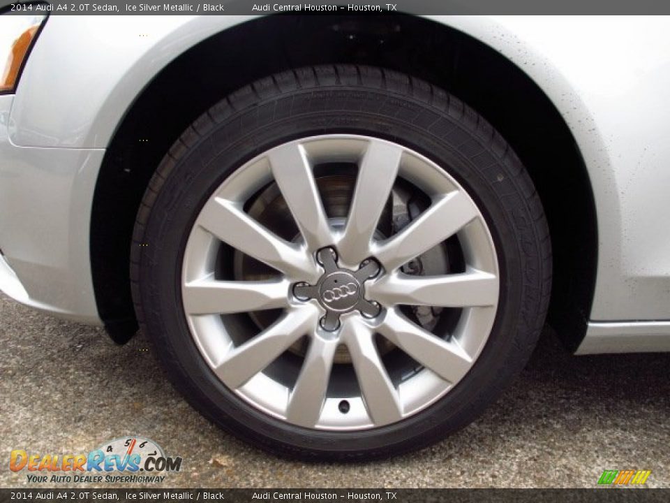 2014 Audi A4 2.0T Sedan Ice Silver Metallic / Black Photo #7