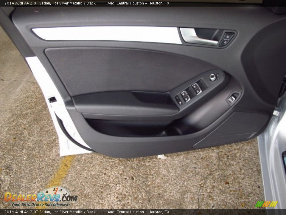 2014 Audi A4 2.0T Sedan Ice Silver Metallic / Black Photo #9