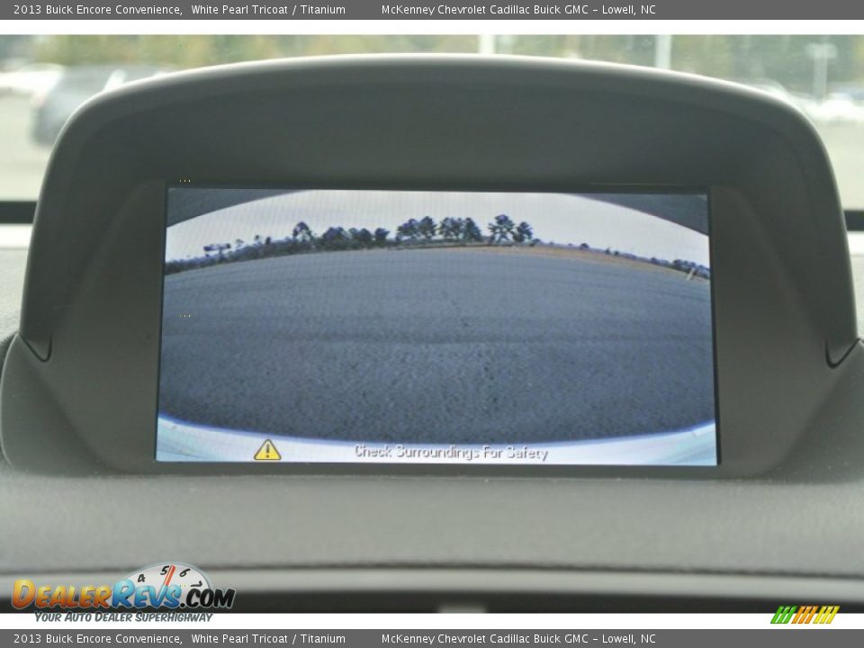 2013 Buick Encore Convenience White Pearl Tricoat / Titanium Photo #12