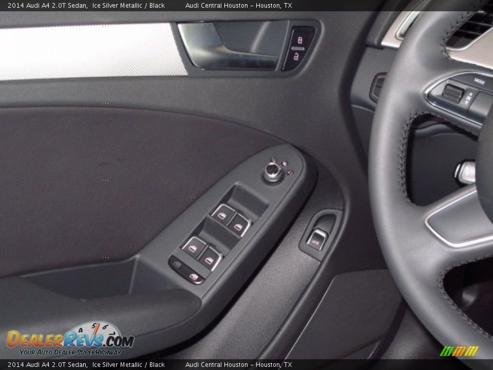 2014 Audi A4 2.0T Sedan Ice Silver Metallic / Black Photo #16