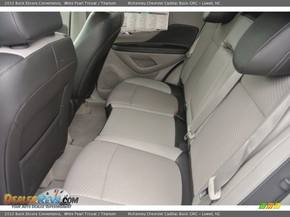 2013 Buick Encore Convenience White Pearl Tricoat / Titanium Photo #15