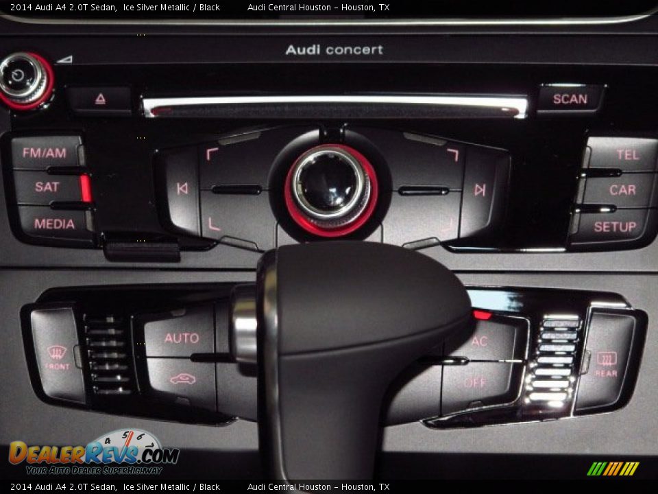 2014 Audi A4 2.0T Sedan Ice Silver Metallic / Black Photo #19