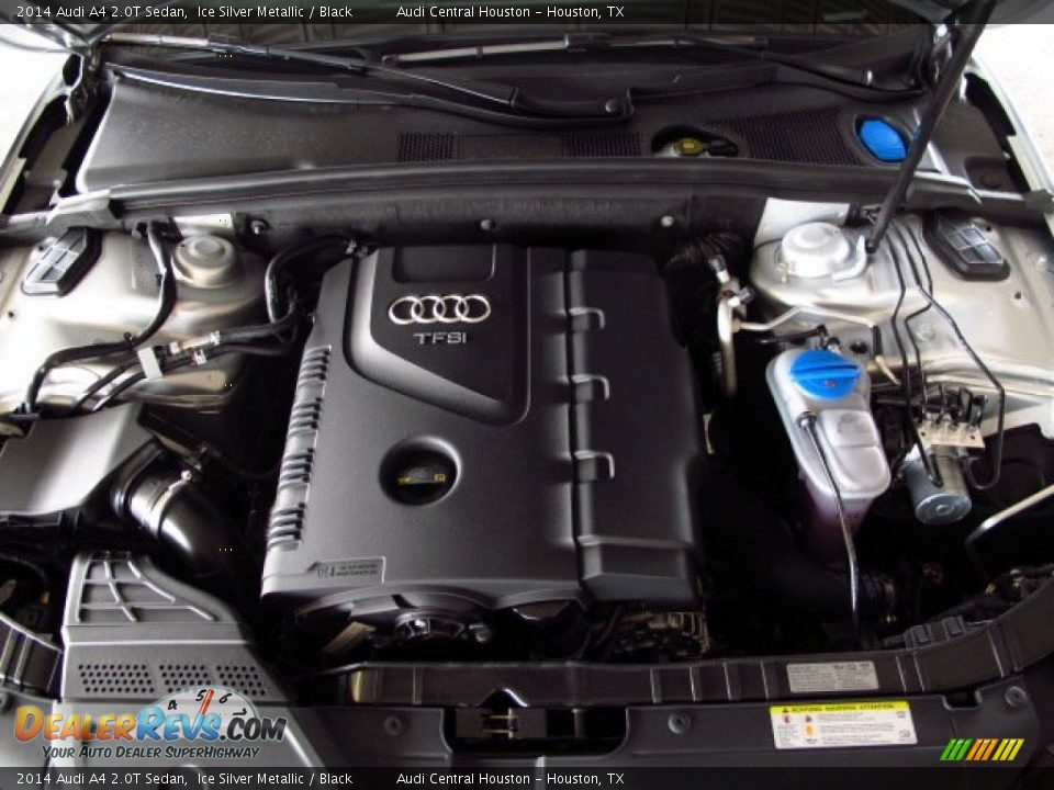 2014 Audi A4 2.0T Sedan Ice Silver Metallic / Black Photo #21