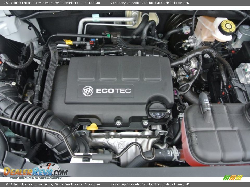 2013 Buick Encore Convenience White Pearl Tricoat / Titanium Photo #20