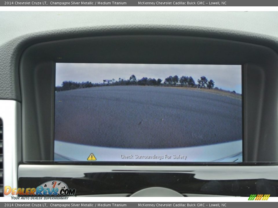 2014 Chevrolet Cruze LT Champagne Silver Metallic / Medium Titanium Photo #12