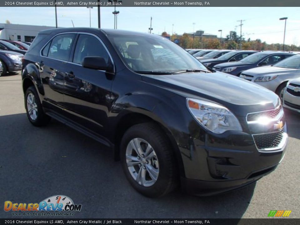 2014 Chevrolet Equinox LS AWD Ashen Gray Metallic / Jet Black Photo #3