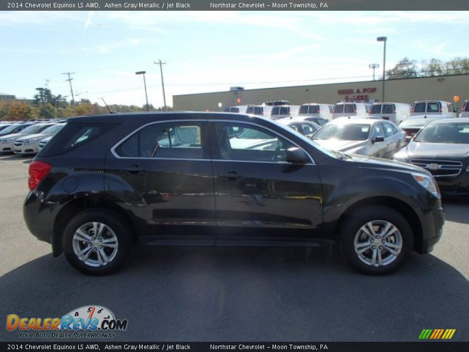 2014 Chevrolet Equinox LS AWD Ashen Gray Metallic / Jet Black Photo #4