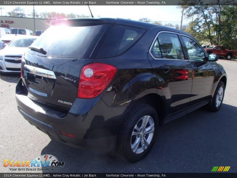 2014 Chevrolet Equinox LS AWD Ashen Gray Metallic / Jet Black Photo #5