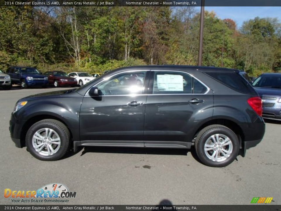2014 Chevrolet Equinox LS AWD Ashen Gray Metallic / Jet Black Photo #8