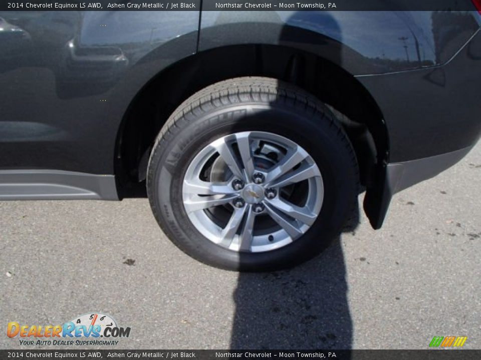 2014 Chevrolet Equinox LS AWD Ashen Gray Metallic / Jet Black Photo #9
