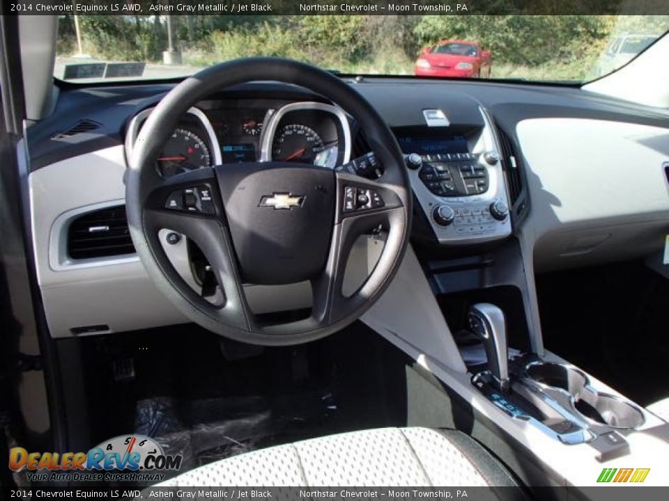 2014 Chevrolet Equinox LS AWD Ashen Gray Metallic / Jet Black Photo #14