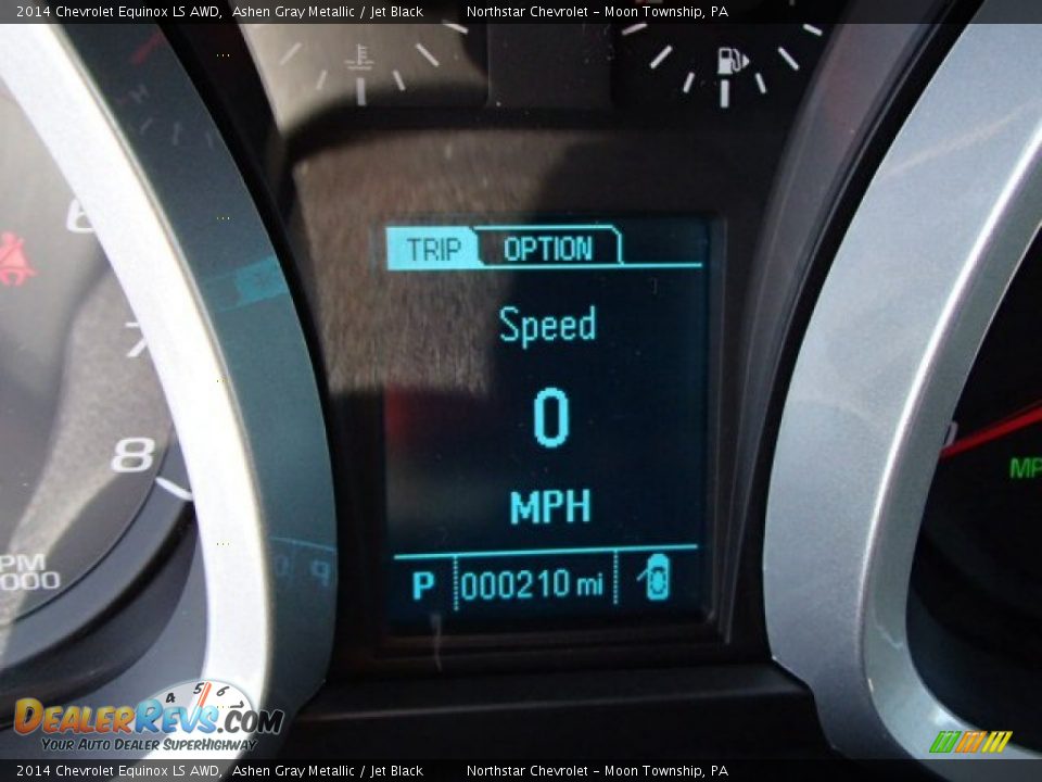 2014 Chevrolet Equinox LS AWD Ashen Gray Metallic / Jet Black Photo #19