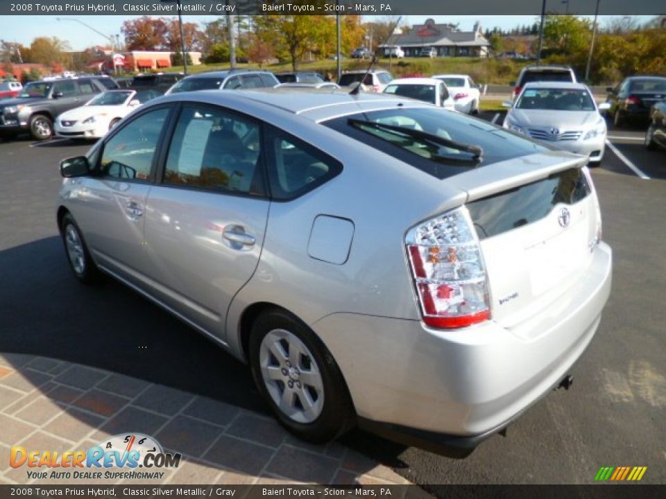 2008 Toyota Prius Hybrid Classic Silver Metallic / Gray Photo #5