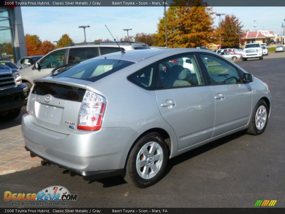 2008 Toyota Prius Hybrid Classic Silver Metallic / Gray Photo #7