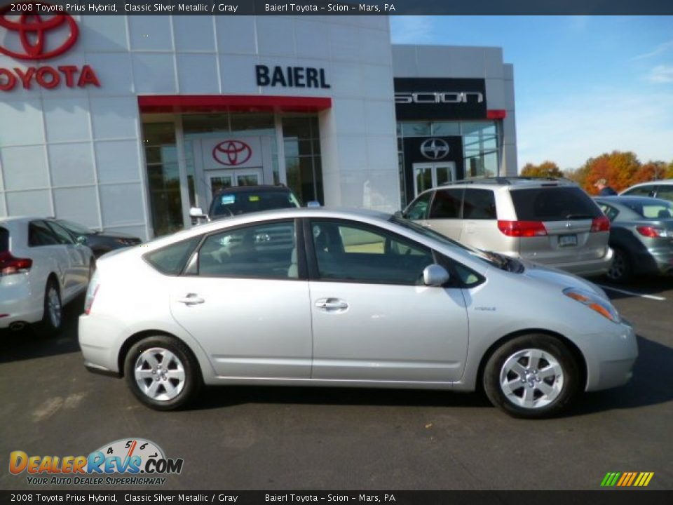 2008 Toyota Prius Hybrid Classic Silver Metallic / Gray Photo #8