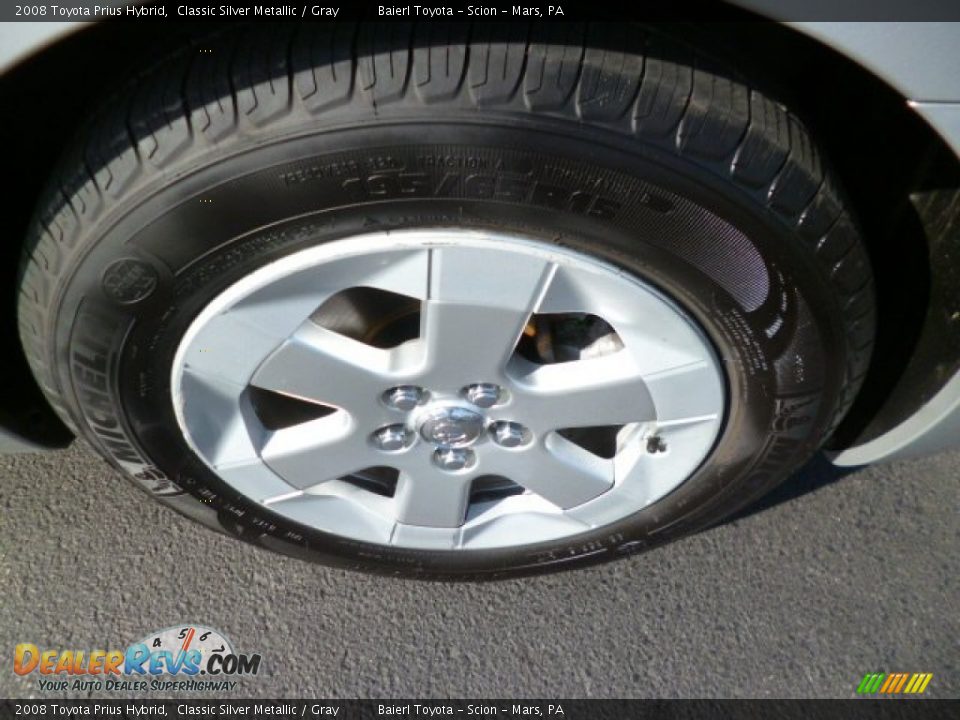 2008 Toyota Prius Hybrid Classic Silver Metallic / Gray Photo #9