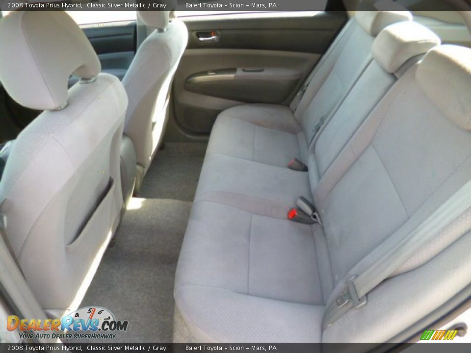 2008 Toyota Prius Hybrid Classic Silver Metallic / Gray Photo #13