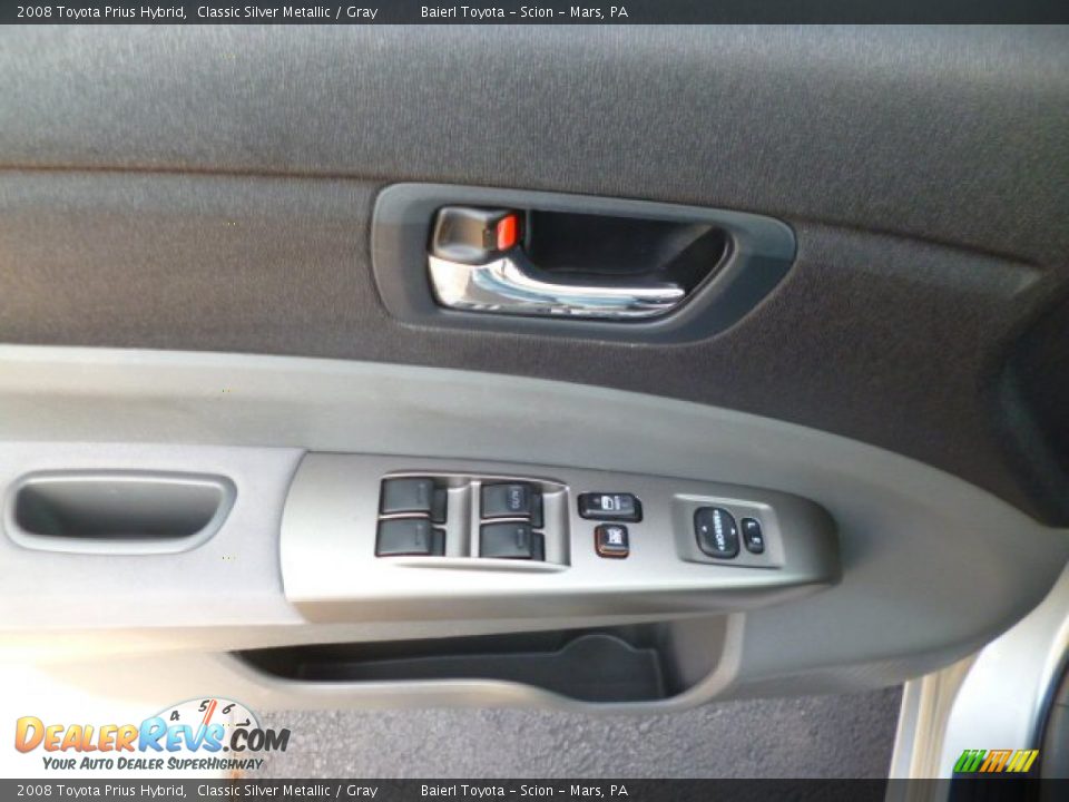 2008 Toyota Prius Hybrid Classic Silver Metallic / Gray Photo #17