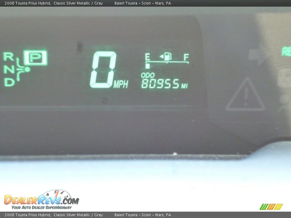 2008 Toyota Prius Hybrid Classic Silver Metallic / Gray Photo #20