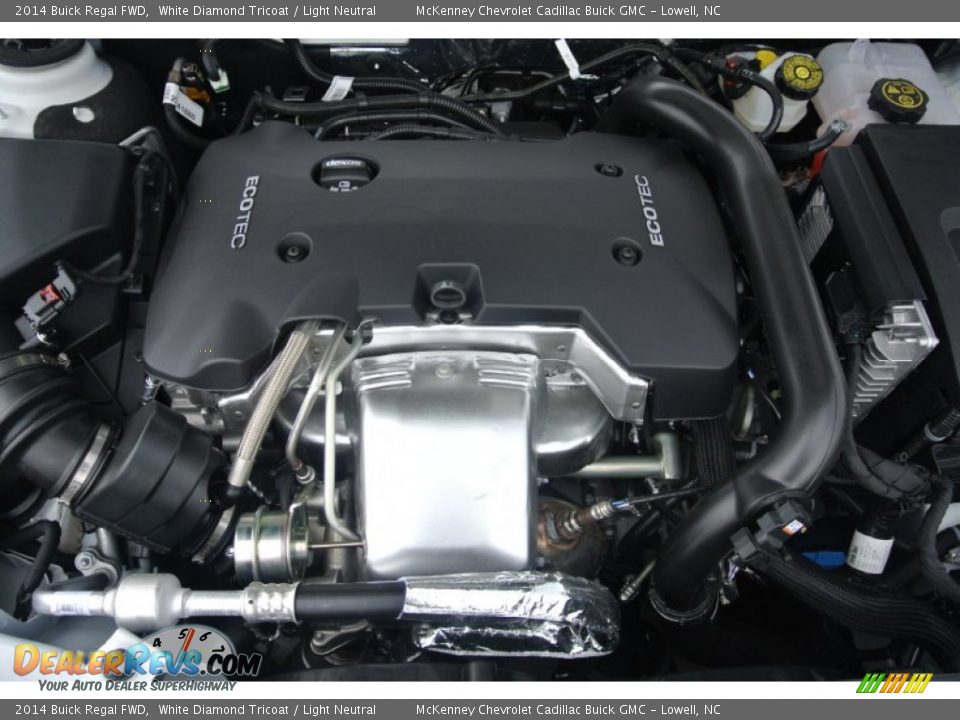 2014 Buick Regal FWD 2.0 Liter SIDI Turbocharged DOHC 16-Valve VVT 4 Cylinder Engine Photo #20