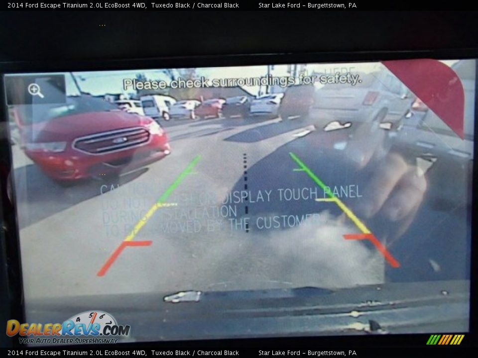 2014 Ford Escape Titanium 2.0L EcoBoost 4WD Tuxedo Black / Charcoal Black Photo #19