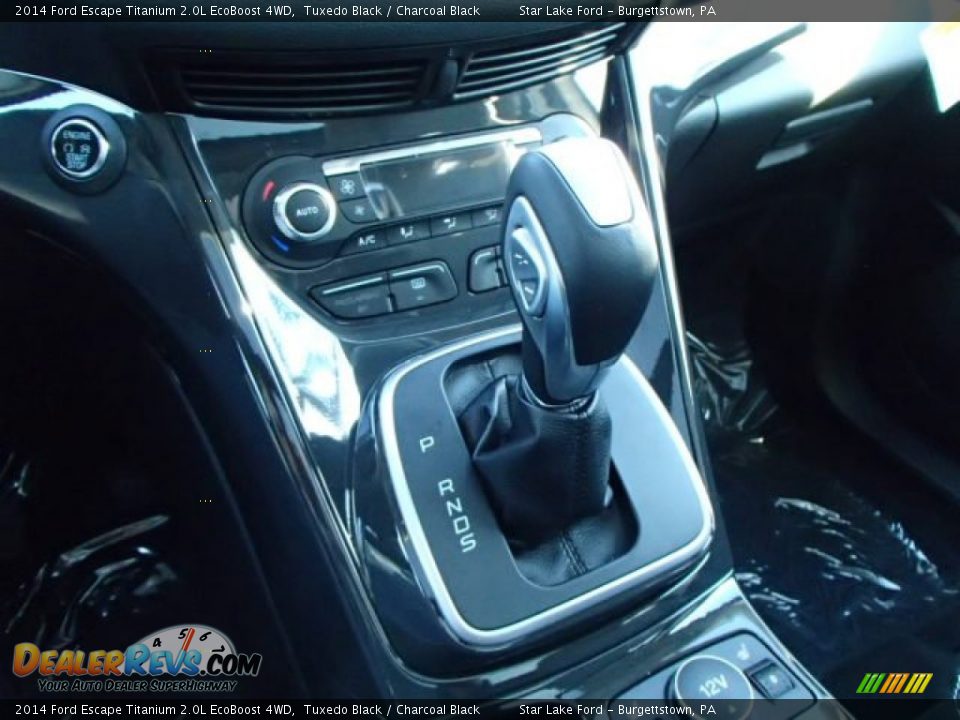 2014 Ford Escape Titanium 2.0L EcoBoost 4WD Tuxedo Black / Charcoal Black Photo #20