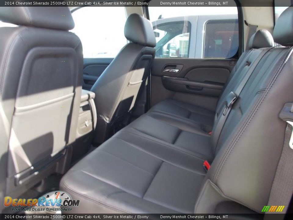 2014 Chevrolet Silverado 2500HD LTZ Crew Cab 4x4 Silver Ice Metallic / Ebony Photo #5