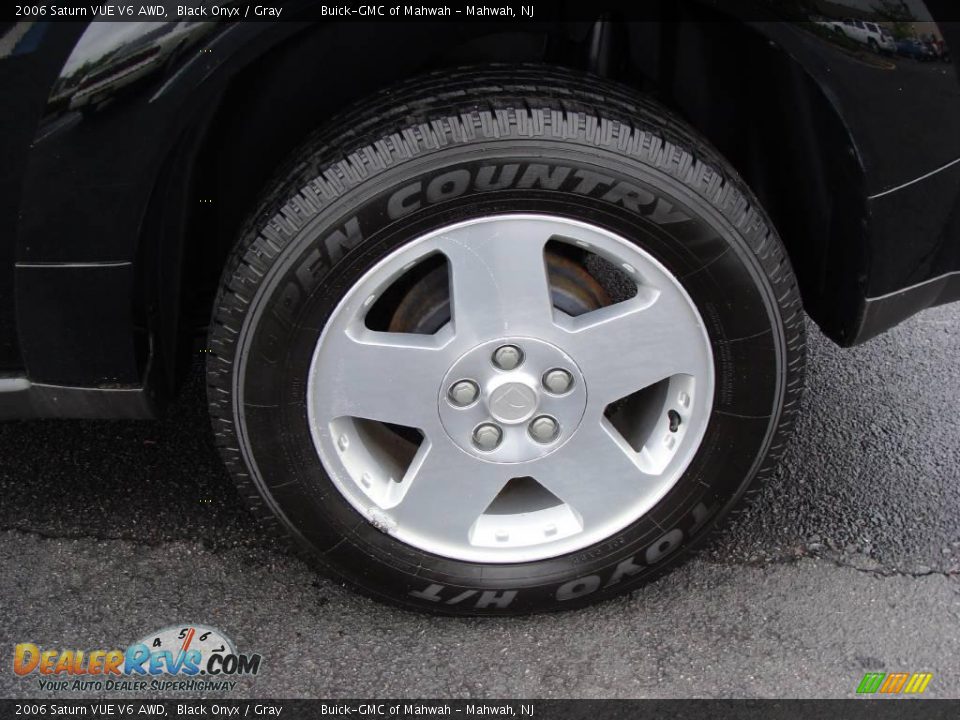 2006 Saturn VUE V6 AWD Black Onyx / Gray Photo #10