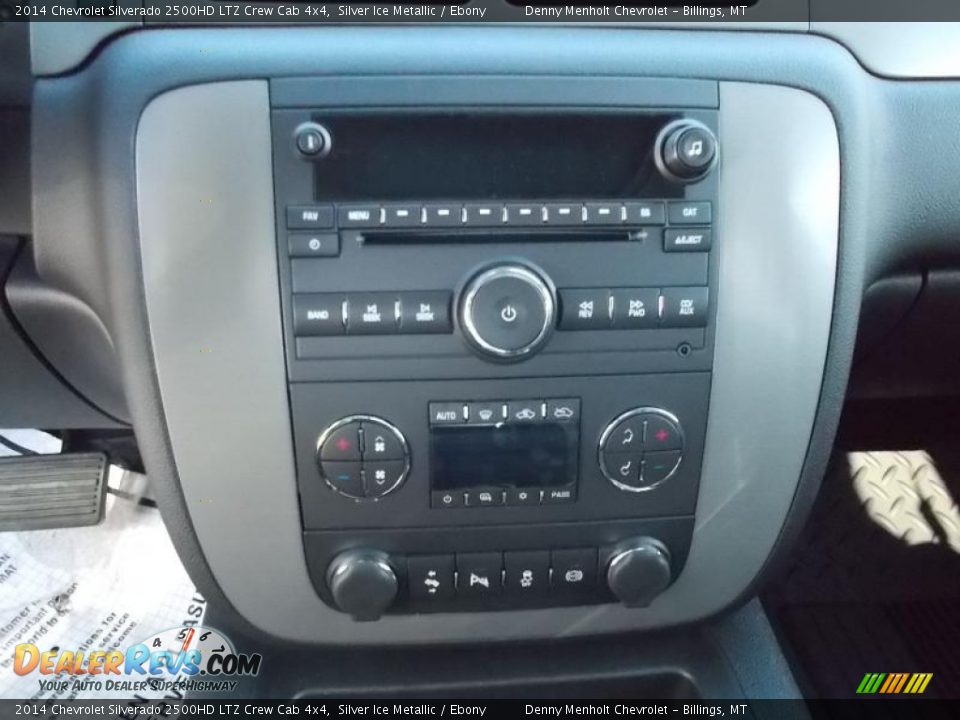 2014 Chevrolet Silverado 2500HD LTZ Crew Cab 4x4 Silver Ice Metallic / Ebony Photo #11