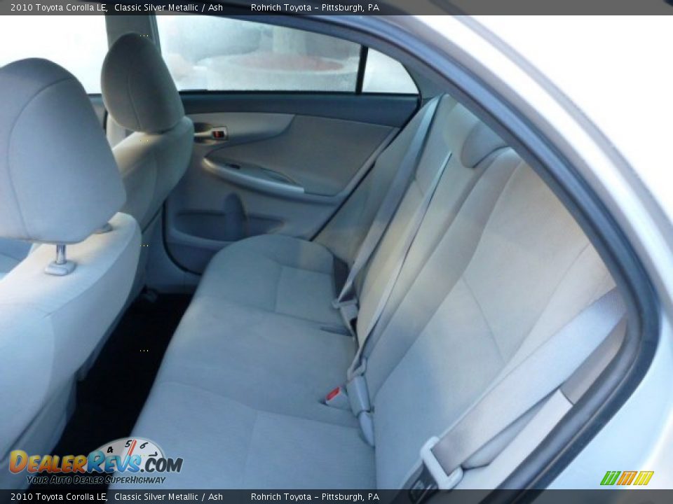 2010 Toyota Corolla LE Classic Silver Metallic / Ash Photo #5