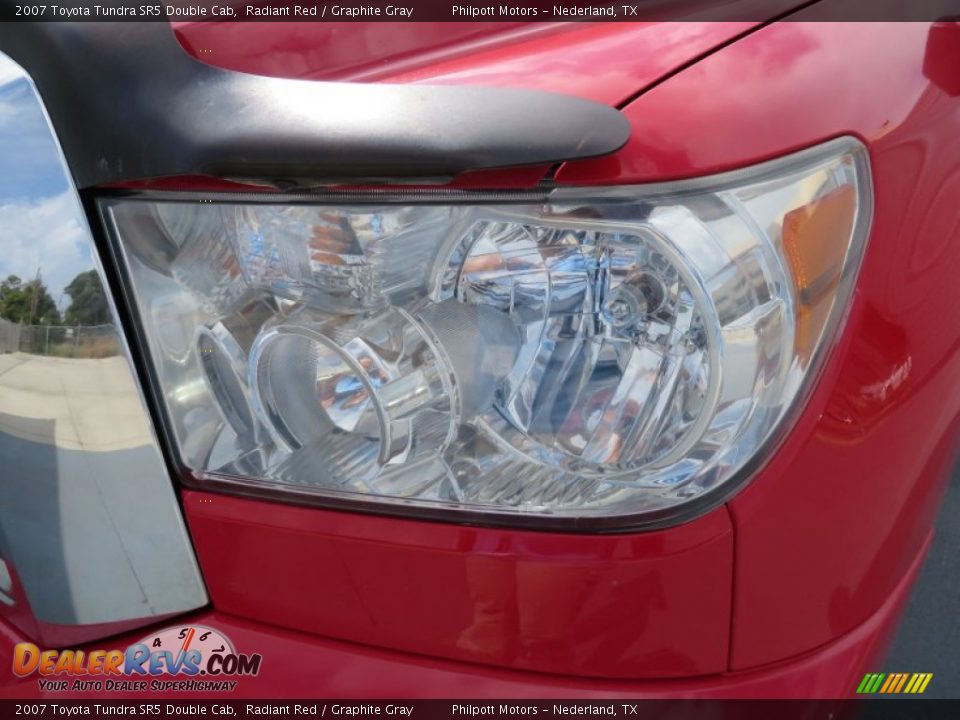 2007 Toyota Tundra SR5 Double Cab Radiant Red / Graphite Gray Photo #9