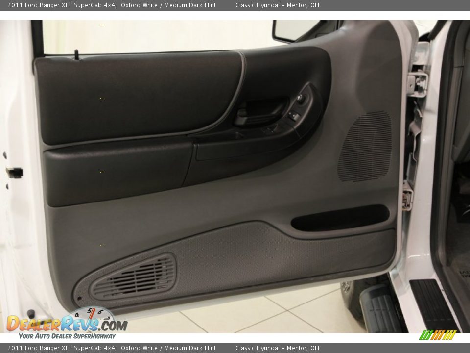 2011 Ford Ranger XLT SuperCab 4x4 Oxford White / Medium Dark Flint Photo #4