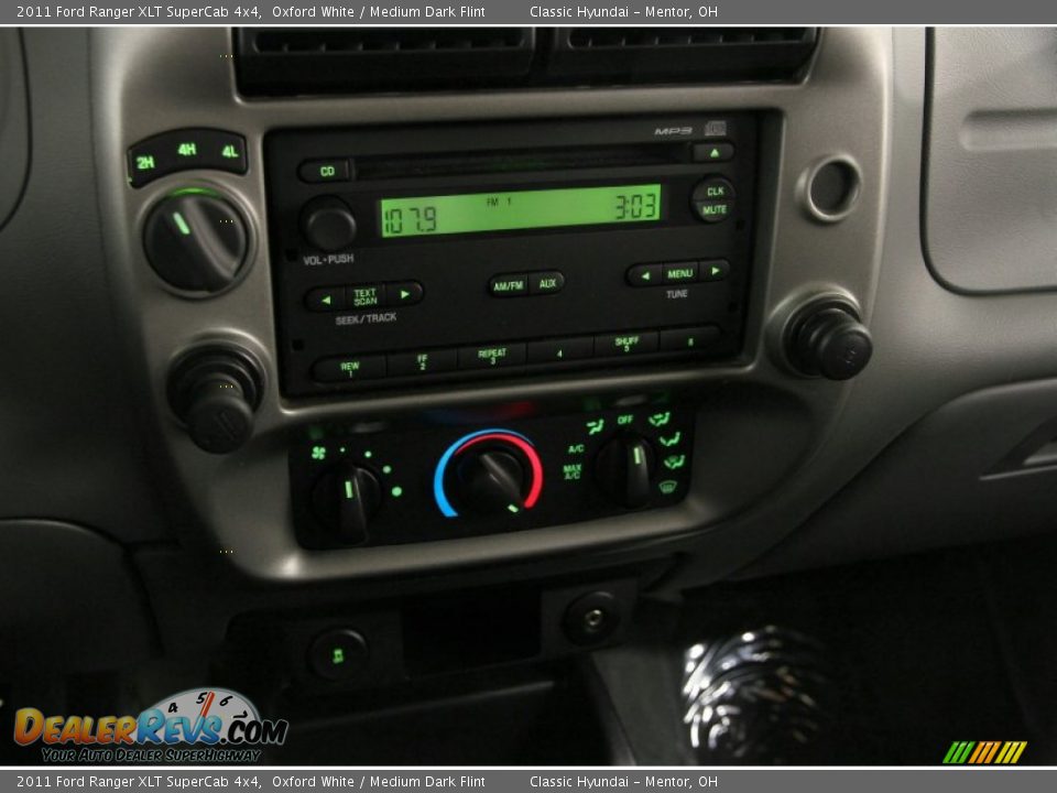 2011 Ford Ranger XLT SuperCab 4x4 Oxford White / Medium Dark Flint Photo #8