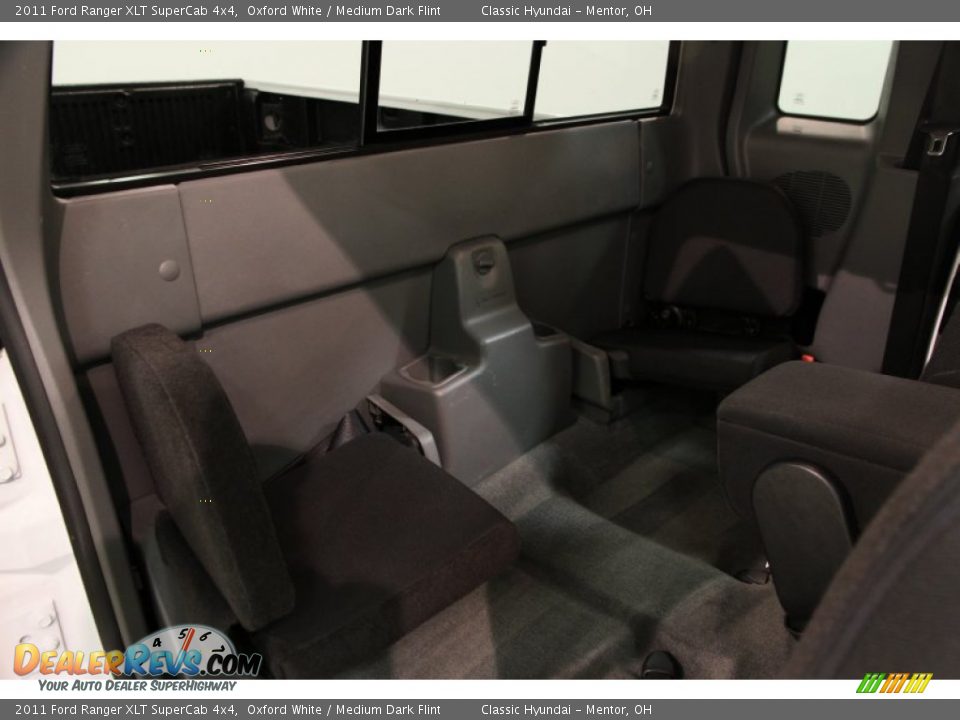 2011 Ford Ranger XLT SuperCab 4x4 Oxford White / Medium Dark Flint Photo #11