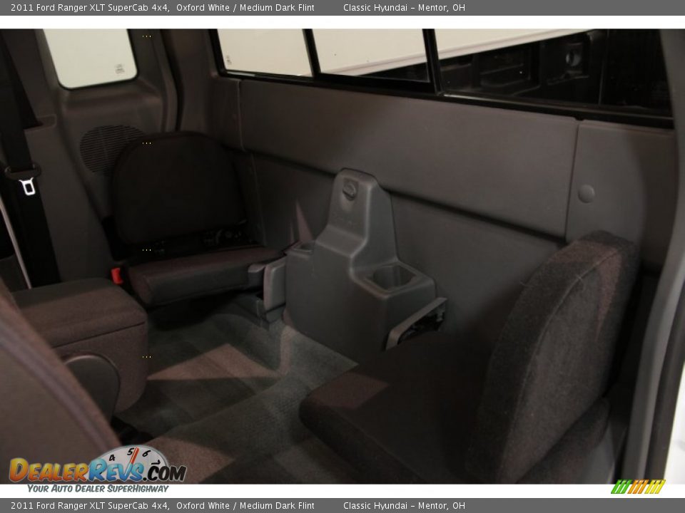 2011 Ford Ranger XLT SuperCab 4x4 Oxford White / Medium Dark Flint Photo #12