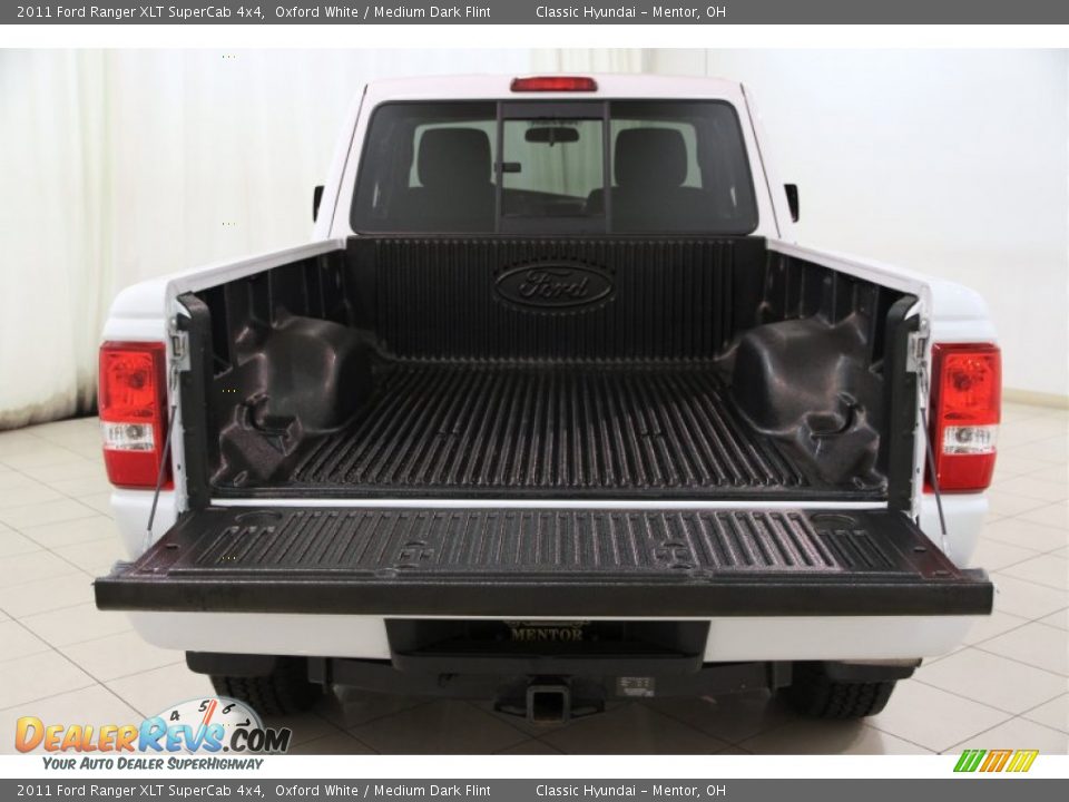2011 Ford Ranger XLT SuperCab 4x4 Oxford White / Medium Dark Flint Photo #13