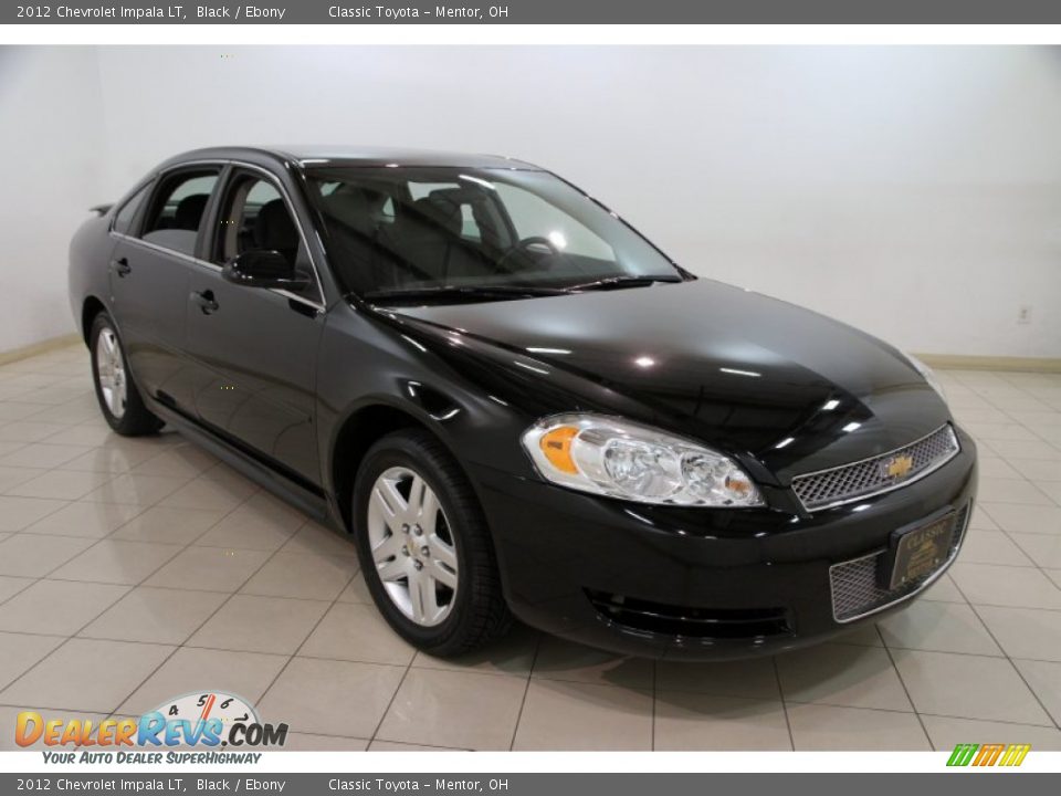 2012 Chevrolet Impala LT Black / Ebony Photo #1