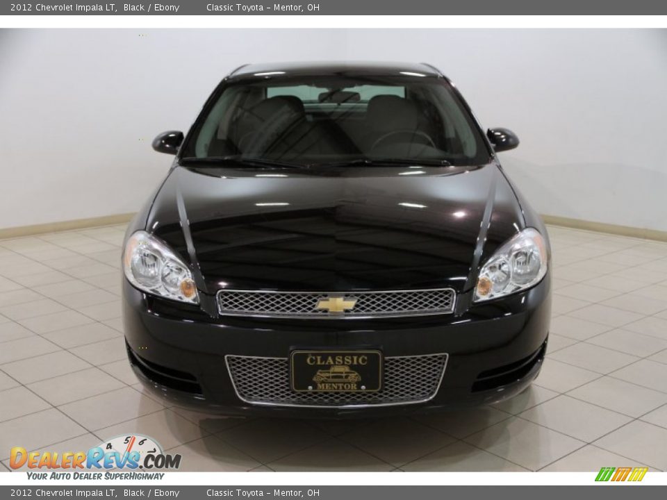 2012 Chevrolet Impala LT Black / Ebony Photo #2