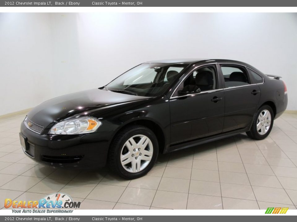 2012 Chevrolet Impala LT Black / Ebony Photo #3