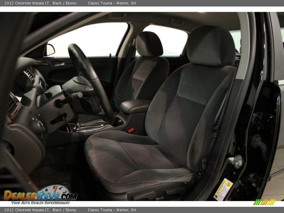 2012 Chevrolet Impala LT Black / Ebony Photo #5