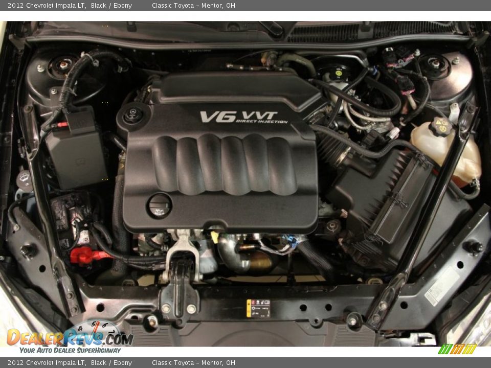 2012 Chevrolet Impala LT Black / Ebony Photo #14
