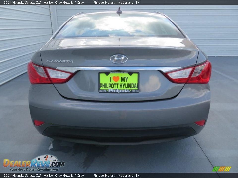 2014 Hyundai Sonata GLS Harbor Gray Metallic / Gray Photo #5
