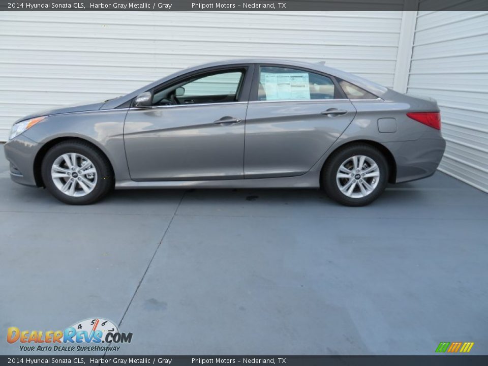 2014 Hyundai Sonata GLS Harbor Gray Metallic / Gray Photo #6