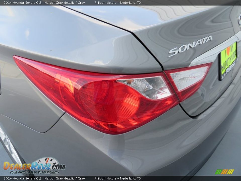 2014 Hyundai Sonata GLS Harbor Gray Metallic / Gray Photo #12